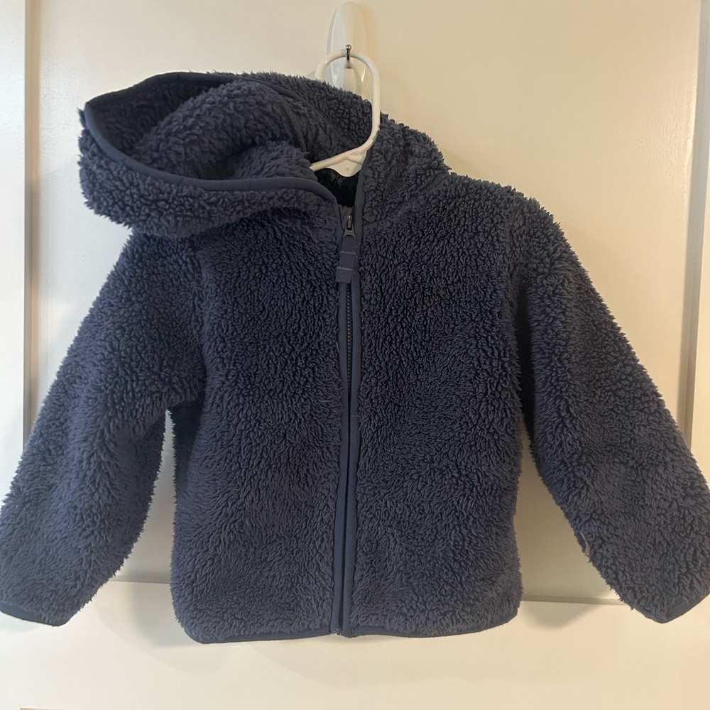 Baby Teddy Fleece Jacket | Primary